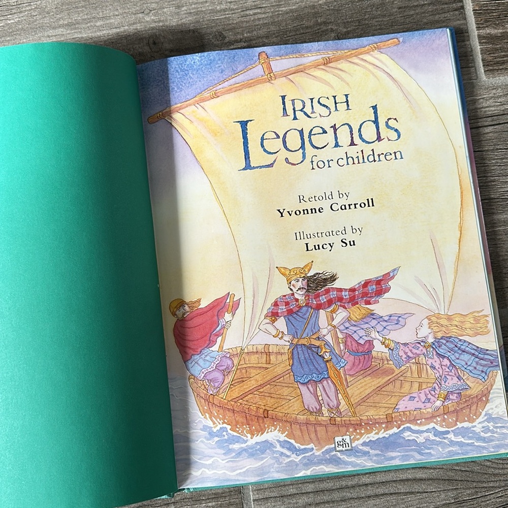 Irish Legends For Children by Yvonne Carroll - Hardcover - Picture 5 of 7